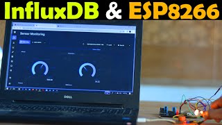 InfluxDB Tutorial InfluxDB ioT InFluxDB Dashboard for ESP8266  Gas Temperature amp Pressure [upl. by Nel166]