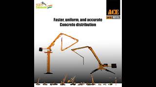 ACE Concrete Placer Boom – engineered for precision and efficiency [upl. by Rona]