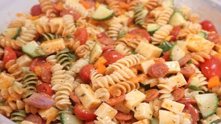 Zesty Italian Pasta Salad [upl. by Ducan]