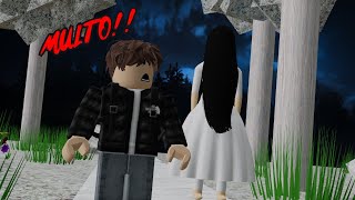 GABI Ng LAGIM Sa Brookhaven  WHITE LADY SA BAGUIO Roblox [upl. by Ahsinotna]