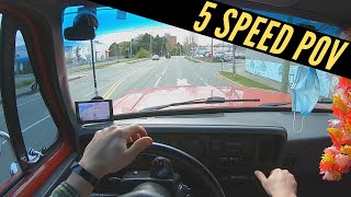 PURE SOUND  12 Valve Cummins 5 Speed  POV Driving [upl. by Nawk217]