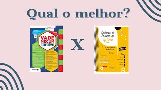 Caderno de estudos da lei seca X Vade Mecum qual comprar [upl. by Lani]