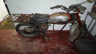 Full Restoration a abandoned Honda CD200 RoadMaster Motorcycle [upl. by Yule]