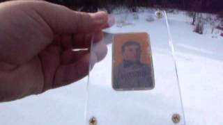 HONUS WAGNER T206 BASEBALL CARD FOR SALE ON YOUTUBE OPEN TO OFFERS STARTING AT 1000000 NO RESERVE [upl. by Dleifxam]