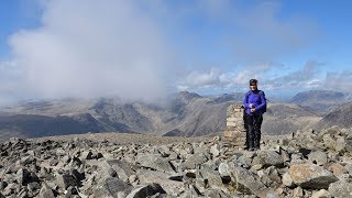 Scafell Pike amp Lingmell from Wasdale 20th April 2018 [upl. by Ahcurb]