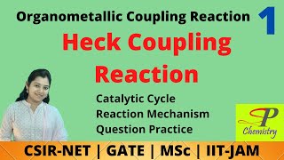 Heck Coupling Reaction  Organic Coupling Reactions  CC Coupling Reaction  CSIR NET  GATE [upl. by Atires]