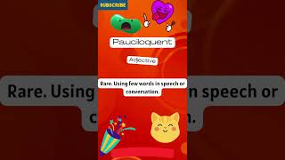 What is Pauciloquent  Words Wednesday wednesday words vocabulary learn word pauciloquent [upl. by Ajssatan]