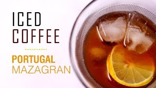 Portugal Mazagran Iced Coffee Lemonade Recipe  Cold Coffee Recipe  Online Kitchen  WOW Recipes [upl. by Eimilb719]