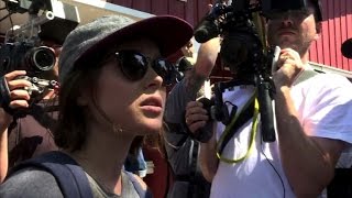 Ellen Page confronts Ted Cruz over LGBT rights [upl. by Norrag291]