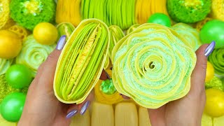 ASMR★4K★Soap boxes with foam★Clay cracking★Hand crush soap stripes★ [upl. by Rolyak226]