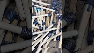 Bobbins Crafting to Weave Power Looms Shuttle [upl. by Harv]