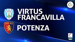 Virtus Francavilla  Potenza 01  Gli Highlights [upl. by Skeie]