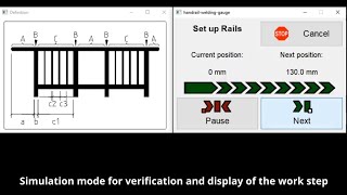 Railing welding device 22 [upl. by Graig]