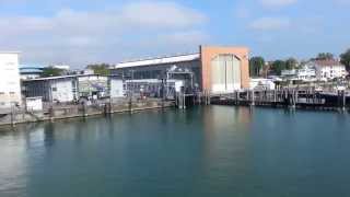 Romanshorn to Friedrichshafen with ferry September 2014 [upl. by Anirdna]