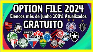 OPTION FILE eFootball2021 PARA PS4PS5PC TEMPORADA 20242025 100 GRATUITO LEIA A DESCRIÇÃO [upl. by Noeht]