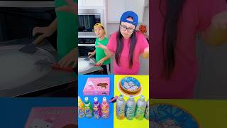 Japanese foods VS Korean foods ice cream challenge🍨 dragonball funny by Ethan Funny Family [upl. by Llerroj]