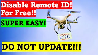 Disable Drone ID Aeroscope for Free [upl. by Stilu]