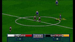 FIFA 97  Gameplay GENESISMEGADRIVE RETRO SERIES [upl. by Nonnad]