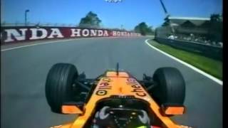 F1 Montreal 2001  Enrique Bernoldi Onboard [upl. by Adaran]