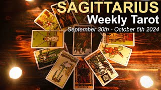 SAGITTARIUS WEEKLY TAROT READING quotA SUCCESSFUL NEGOTIATIONquot September 30th to October 6th 2024 [upl. by Zarihs589]