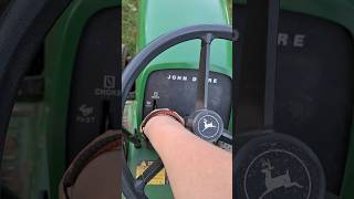 Straight Piped John Deere 111 johndeere 111 mudmower mower old music fyp johnnycash [upl. by Airla213]