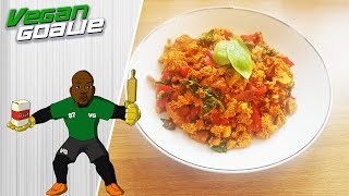 Easy Vegan Scrambled tofu [upl. by Alemahs]