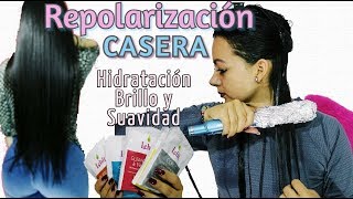 REPOLARIZACION CAPILAR CASERA Paso a paso Facil y economico Carolina Dicelis [upl. by Isle419]