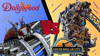 DOLLYWOOD Vs SILVER DOLLAR CITY  Head to Head [upl. by Mayeda]