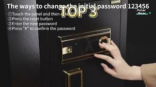 TOP 5 Best Security Home Safe with Digital Keypad 2024 [upl. by Piderit85]