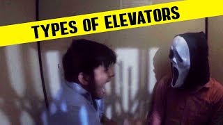 Types of ELEVATORS  Funcho Entertainment [upl. by Anuahc]