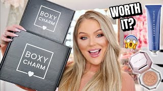 BOXYCHARM vs BOXYCHARM PREMIUM  JANUARY 2021 UNBOXING [upl. by Gerianna]