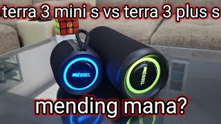 Eggel Terra 3 Mini S VS Eggel Terra 3 Plus S mending mana [upl. by Jourdan375]