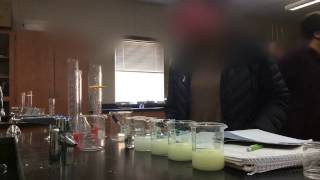 Sodium Thiosulfate Time Lapse [upl. by Aniz]