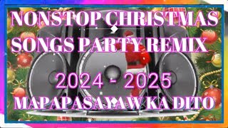 🤶Nonstop CHRISTMAS SONGS DISCO PARTY MIX 2024 2025 PHILIPPINES [upl. by Cathi]