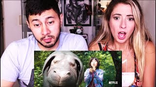 OKJA  Korean Netflix Film  Trailer Reaction w Lauren Francesca [upl. by Yde]