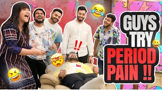 Guys try PERIOD PAIN SIMULATOR 😮😮  Must Watch [upl. by Hooke]