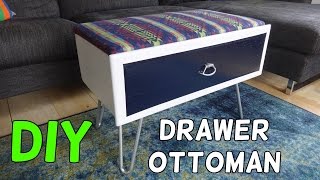 Turn a Drawer Into an Storage Ottoman [upl. by Nodab]