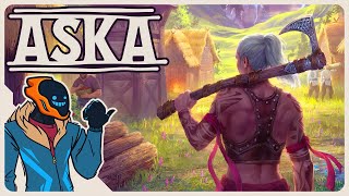 Viking Survival Sandbox RPG With Substantial Townbuilding Mechanics  ASKA [upl. by Essila]