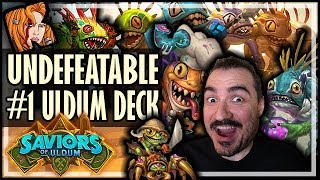 THIS IS THE 1 ULDUM DECK  Saviors of Uldum Hearthstone [upl. by Nemraciram]