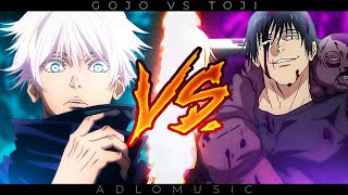 SATORU GOJO VS TOJI FUSHIGURO RAP  Jujutsu Kaisen  2023  Adlomusic [upl. by Strohbehn283]