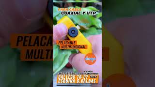 Pelacable Multifuncional Para Cable Coaxial Y Utp [upl. by Atela]