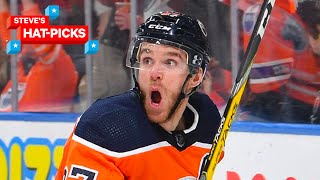 NHL Plays Of The Week Holy Tkachuk McDavid  Steves HatPicks [upl. by Ynnot]