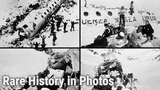 Survivors Resorting to Cannibalism The Andes Flight Disaster  Rare History in Photos [upl. by Nalyt]