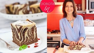 Ciasto zebra 🦓 🍰  Dorota Kamińska [upl. by Thelma]