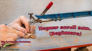 Hegner scroll saw How to use a scroll saw beginners [upl. by Jilleen]