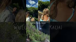 Chasing Waterfalls in Kauai  Wailua Falls [upl. by Enelam]