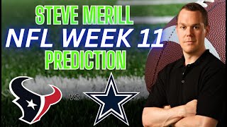 Houston Texans vs Dallas Cowboys Monday Night Football Picks and Predictions 111824 [upl. by Ahsimit643]