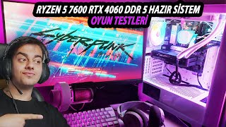 29000 TL İTOPYA HAZIR SİSTEME OYUN TESTİ YAPTIM  RYZEN 5 7600 RTX 4060 OYUN TESTLERİ [upl. by Ancelin]