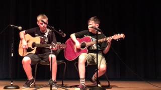 Good Riddance Green Day talent show cover [upl. by Emirak734]