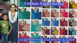 Cotton Night Dress without zip Night dress shree sakthi collections XL XXL Night Dress [upl. by Melli]